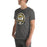 Man wearing Tomball West High School Tigers Dark Grey Premium Unisex T-shirt 212