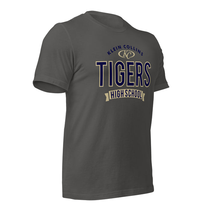 Klein Collins High School Tigers Premium Asphalt T-shirt 44