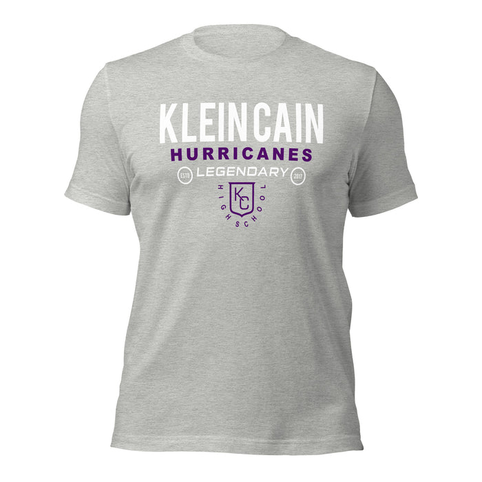 Klein Cain High School Hurricanes Premium Athletic Heather T-shirt 03