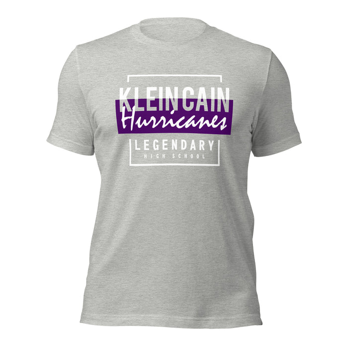 Klein Cain High School Hurricanes Premium Silver T-shirt 05