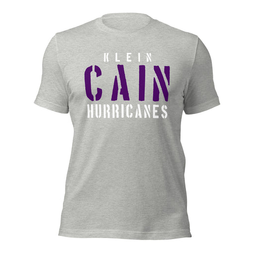 Klein Cain High School Hurricanes Premium Athletic Heather T-shirt 17