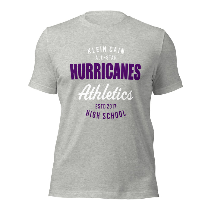 Klein Cain High School Hurricanes Premium Athletic Heather T-shirt 34