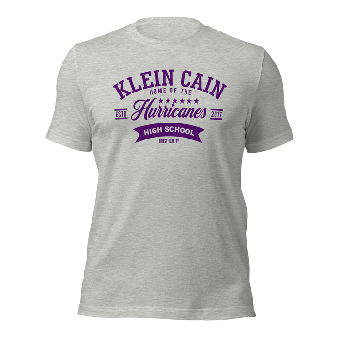 Klein Cain High School Hurricanes Premium Athletic Heather T-shirt 96