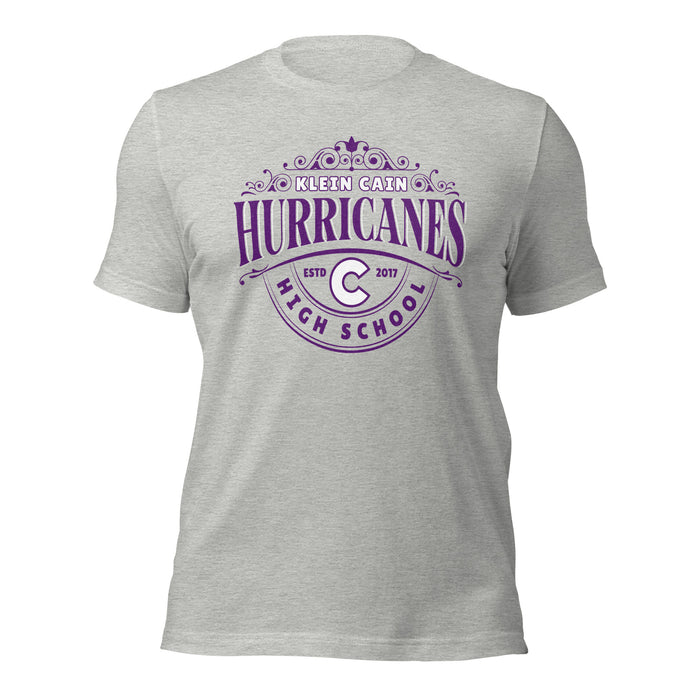 Klein Cain High School Hurricanes Premium Athletic Heather T-shirt 214