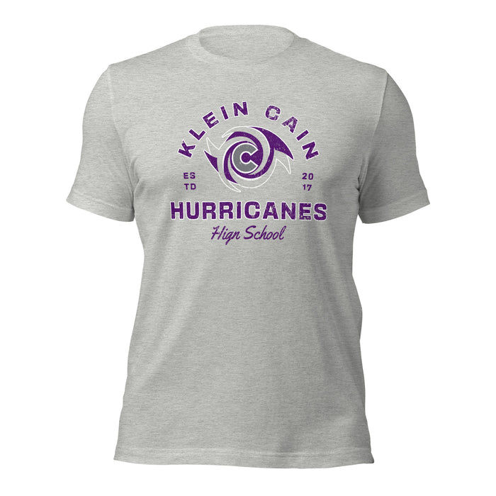 Klein Cain High School Hurricanes Premium Athletic Heather T-shirt 232