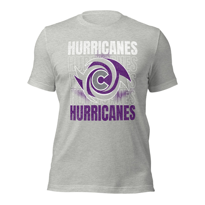 Klein Cain High School Hurricanes Premium Athletic Heather T-shirt 233