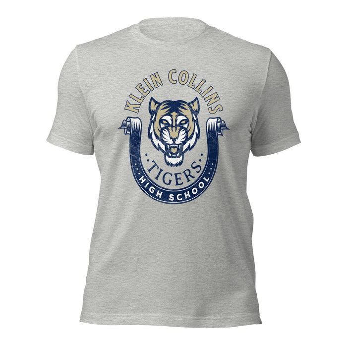 Klein Collins High School Tigers Premium Athletic Heather T-shirt 204