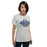 Woman wearing a Klein Collins High School Tigers Premium Athletic Heather T-shirt 214