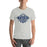 Man wearing a Klein Collins High School Tigers Premium Athletic Heather T-shirt 214