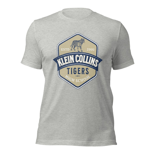 Klein Collins High School Tigers Premium Athletic Heather T-shirt 216