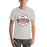 Man wearing a Cinco Ranch High School Cougars Premium Athletic Heather Unisex T-shirt 203