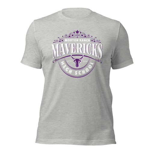 Morton Ranch High School Mavericks Premium Athletic Heather Unisex T-shirt 202