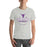 Man wearing a Morton Ranch High School Mavericks Premium Athletic Heather Unisex T-shirt 205