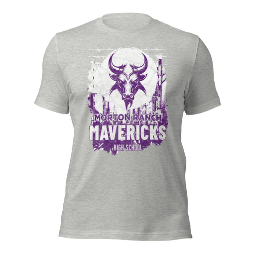 Morton Ranch High School Mavericks Premium Athletic Heather Unisex T-shirt 207