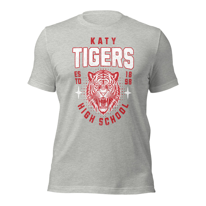 Katy High School Tigers Athletic Heather Premium Unisex T-shirt 203