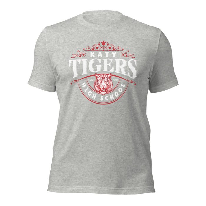 Katy High School Tigers Athletic Heather Premium Unisex T-shirt 211