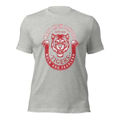 Katy High School Tigers Athletic Heather Premium Unisex T-shirt 213