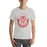 Man wearing a Katy High School Tigers Athletic Heather Premium Unisex T-shirt 213