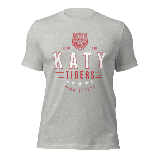 Katy High School Tigers Athletic Heather Premium Unisex T-shirt 218