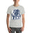 Man wearing Cypress Ridge High School Rams Athletic Heather Premium Unisex T-shirt 202