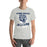 Man wearing Flower Mound High School Jaguars Athletic Grey Premium T-shirt 205