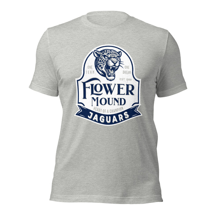 Flower Mound High School Jaguars Athletic Grey Premium T-shirt 219