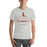 Student wearing Lewisville High School Farmers Grey Premium Unisex T-shirt 217