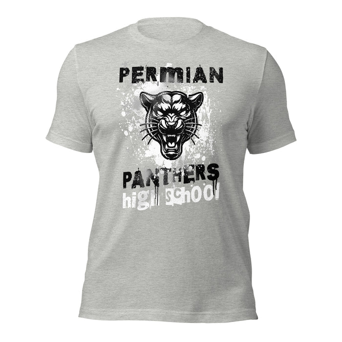 Permian High School Panthers Grey Premium Unisex T-shirt 202