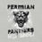 Close-up view of Permian High School Panthers Grey Premium Unisex T-shirt 202