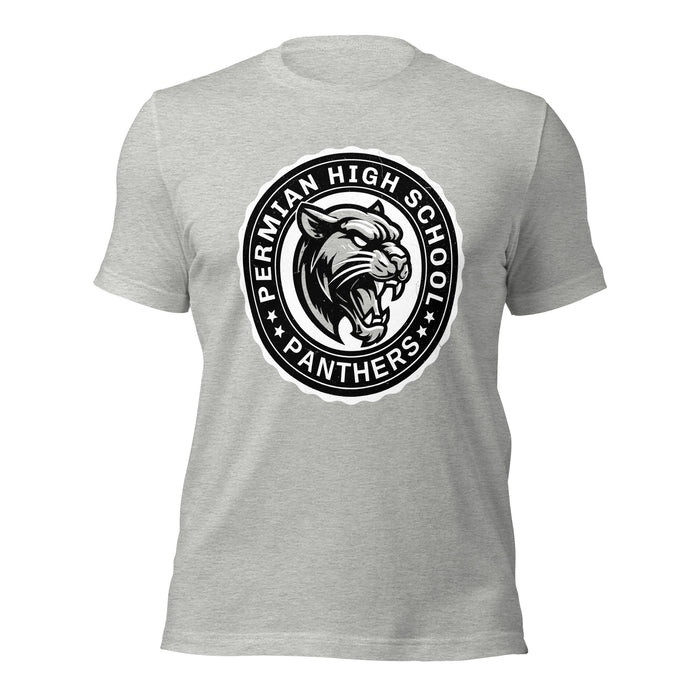 Permian High School Panthers Grey Premium Unisex T-shirt 216