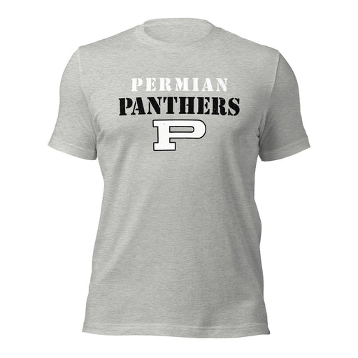 Permian High School Panthers Grey Premium Unisex T-shirt 221