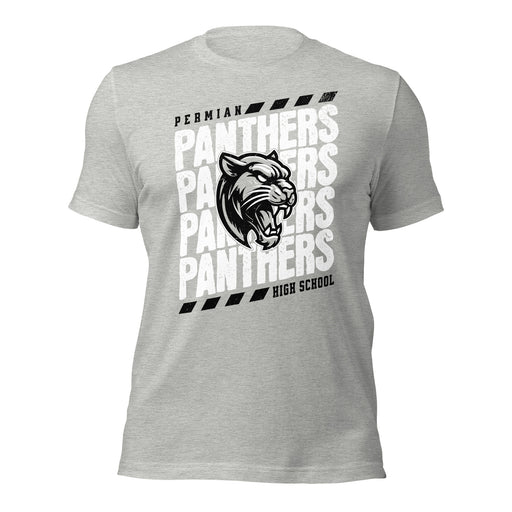 Permian High School Panthers Grey Premium Unisex T-shirt 223