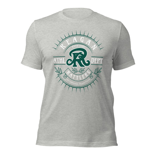 Reagan High School Rattlers Grey Premium Unisex T-shirt 201