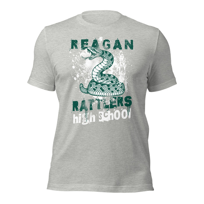 Reagan High School Rattlers Grey Premium Unisex T-shirt 205