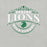 Close-up view of Spring High School Lions Grey Premium Unisex T-shirt 211