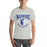 Man wearing St. Frederick High School Warriors Grey Premium Unisex T-shirt 213