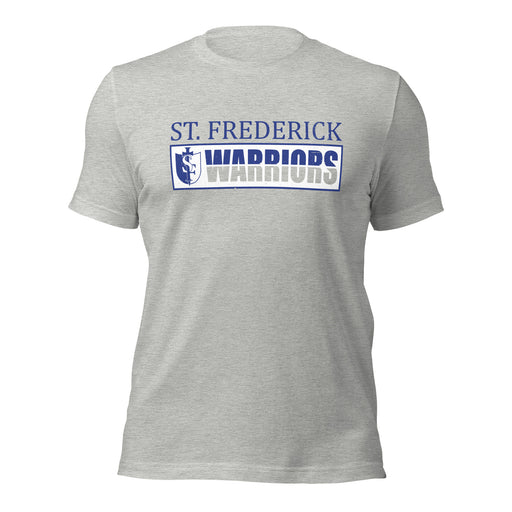 St. Frederick High School Warriors Grey Premium Unisex T-shirt 031