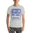 Man wearing Taylor High School Mustangs Grey Premium Unisex T-shirt 001