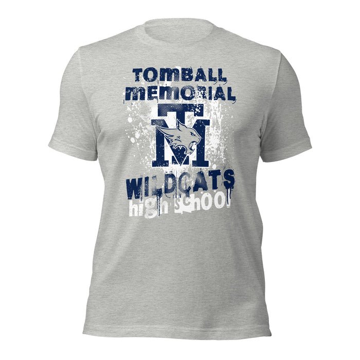 Tomball Memorial High School Wildcats Grey Premium Unisex T-shirt 205