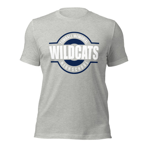 Tomball Memorial High School Wildcats Grey Premium Unisex T-shirt 011