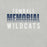 Close-up view of Tomball Memorial High School Wildcats Grey Premium Unisex T-shirt 024