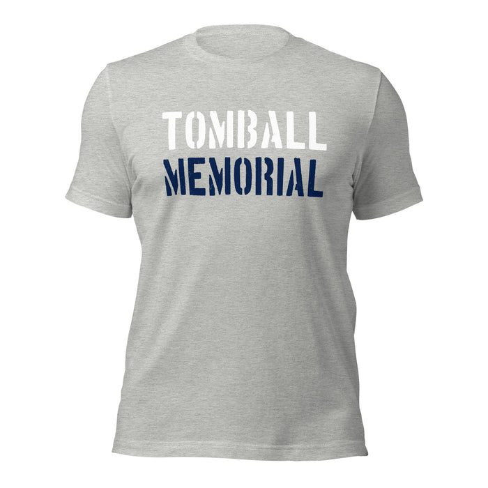 Tomball Memorial High School Wildcats Grey Premium Unisex T-shirt 017