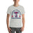 Man wearing Tompkins High School Falcons Grey Premium Unisex T-shirt 208