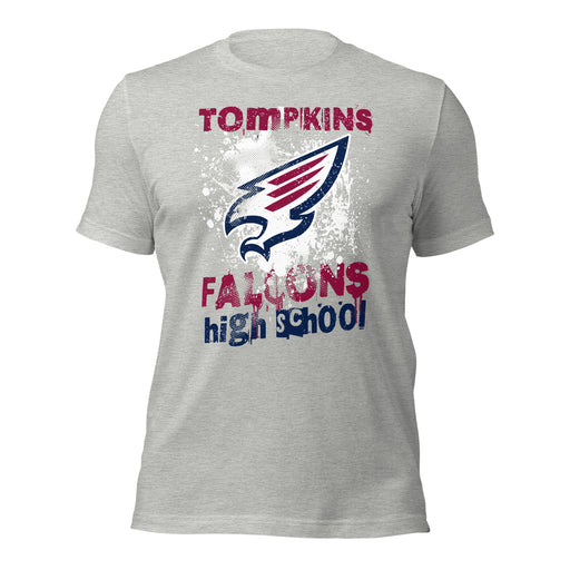 Tompkins High School Falcons Grey Premium Unisex T-shirt 205