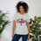 Woman wearing Allen High School Eagles Premium Grey Unisex T-shirt 205