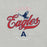 Close-up view of Allen High School Eagles Premium Grey Unisex T-shirt 205