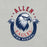 Close-up view of Allen High School Eagles Premium Grey Unisex T-shirt 216