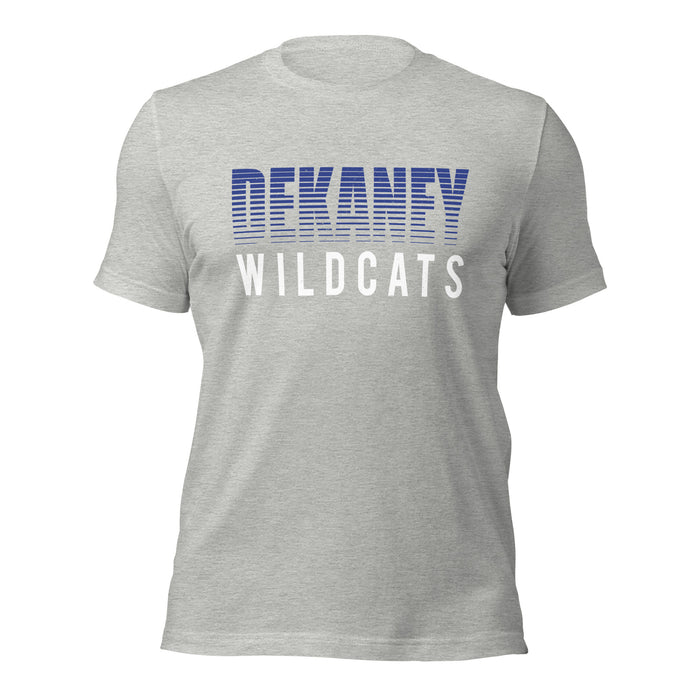 Dekaney High School Wildcats Heather Grey Premium Unisex T-shirt 024