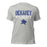 Dekaney High School Wildcats Heather Grey Premium Unisex T-shirt 017