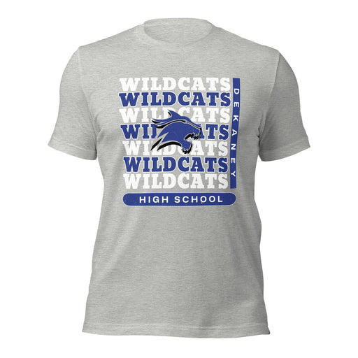 Dekaney High School Wildcats Heather Grey Premium Unisex T-shirt 235